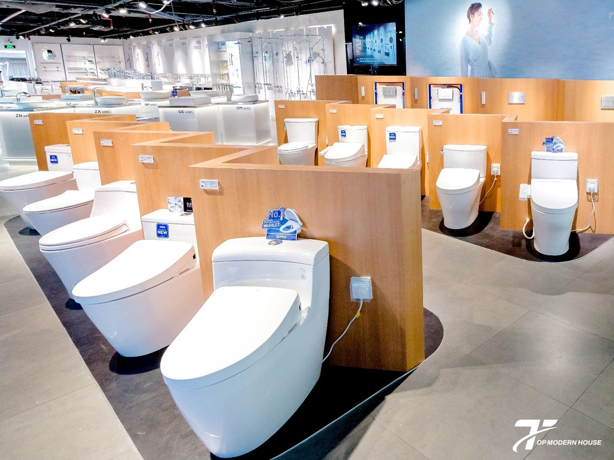 Mua bồn cầu TOTO 2 khối tại TOP MODERN HOUSE