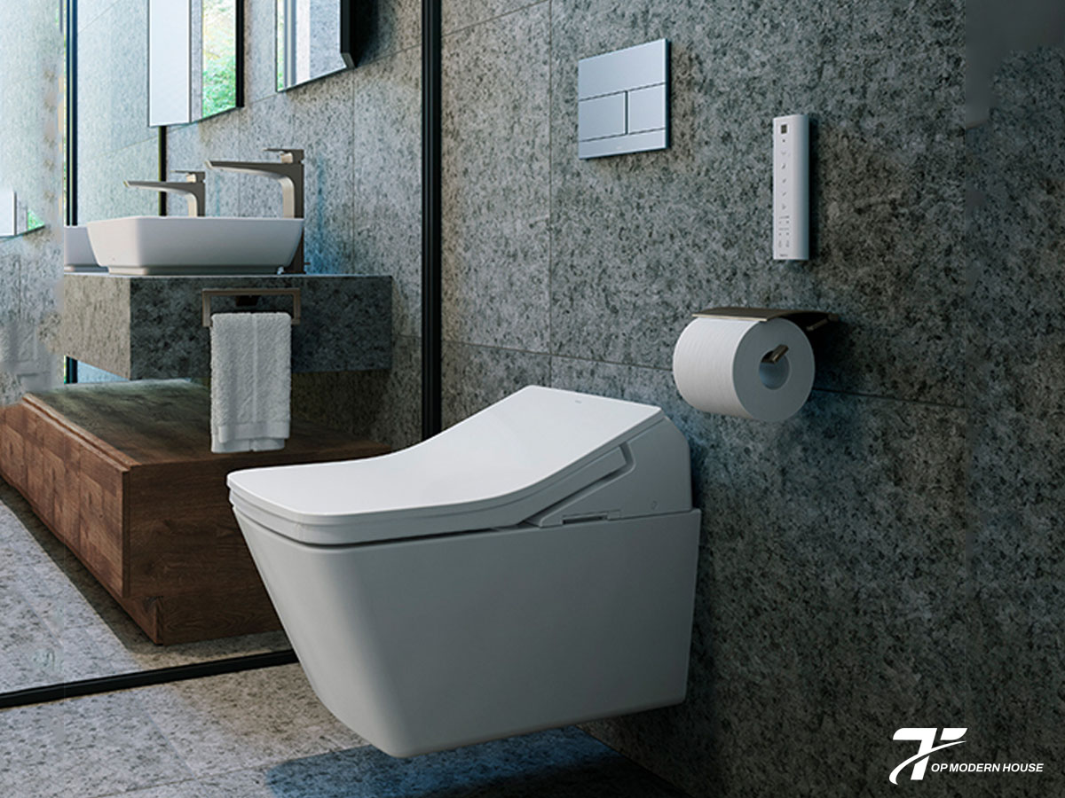 Bồn cầu treo tường tích hợp nắp rửa điện tử WASHLET dòng SX CW522EA/TCF796CZ/WH172AT/MB171M#SS