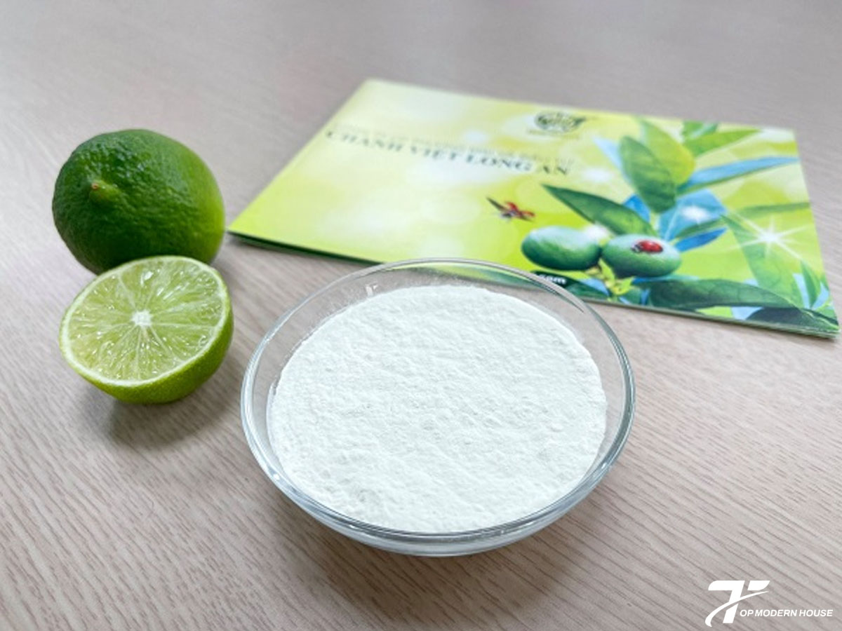 Kết hợp nước cốt chanh, bột borax và tinh dầu