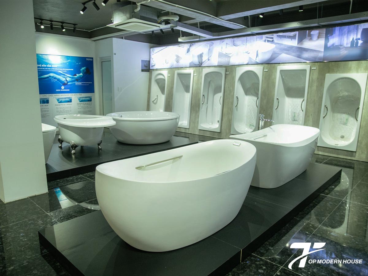 Nên mua bồn tắm massage nhập khẩu chính hãng ở TOP MODERN HOUSE