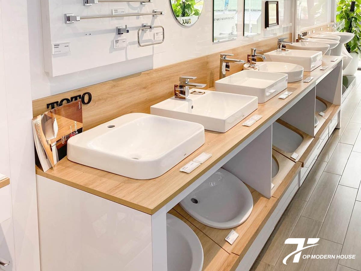 TOP MODERN HOUSE phân phối chính hãng lavabo uy tín, giá rẻ