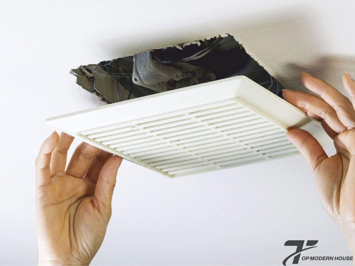 Lắp quạt thông gió