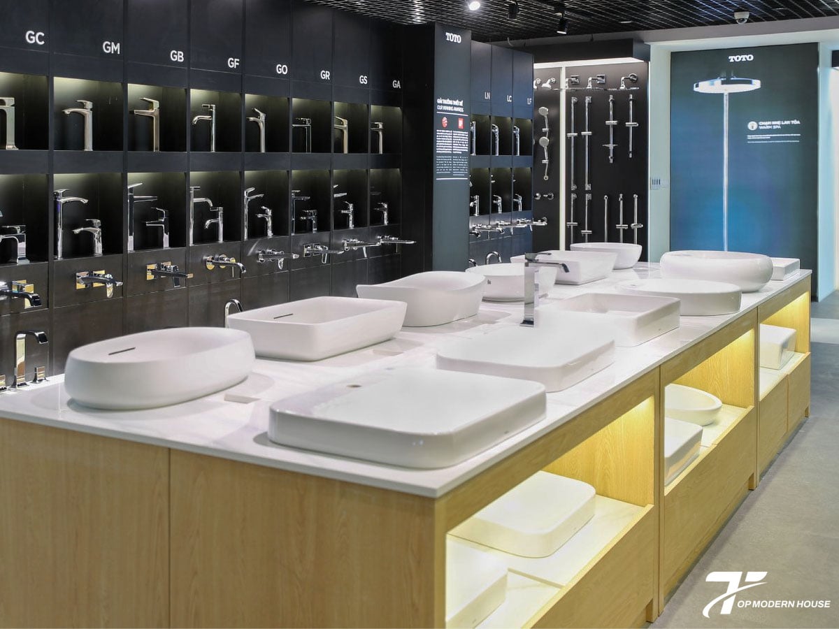 Mua chậu rửa mặt TOTO chính hãng, chống bám bẩn tại TOP MODERN HOUSE