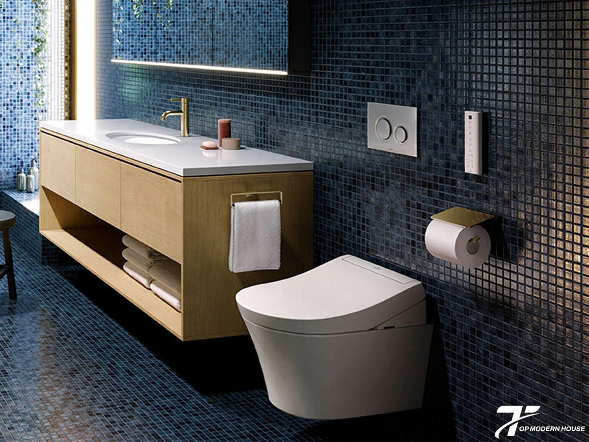 Bàn cầu treo tường tích hợp nắp rửa điện tử WASHLET CW553C/TCF34570GAA/WH172AAT/TCA502/MB171M