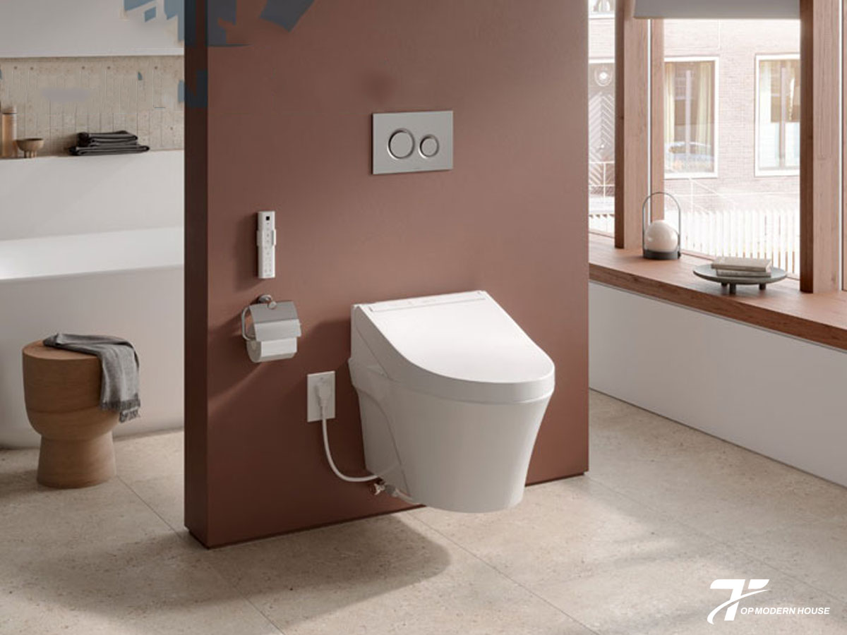 Bàn cầu treo tường có nắp rửa WASHLET dòng S7 CW822REA/TCF4911EZ