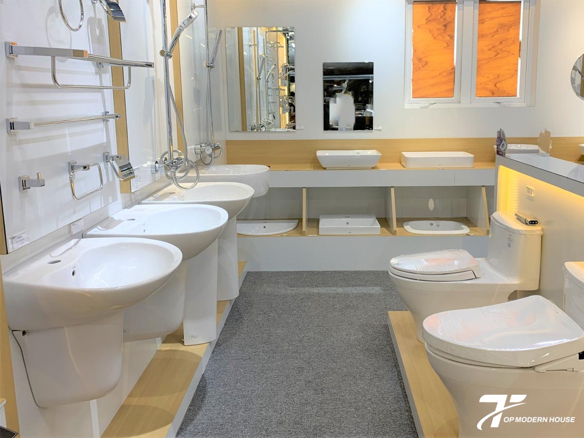 TOP MODERN HOUSE cung cấp và lắp đặt chậu treo tường TOTO uy tín