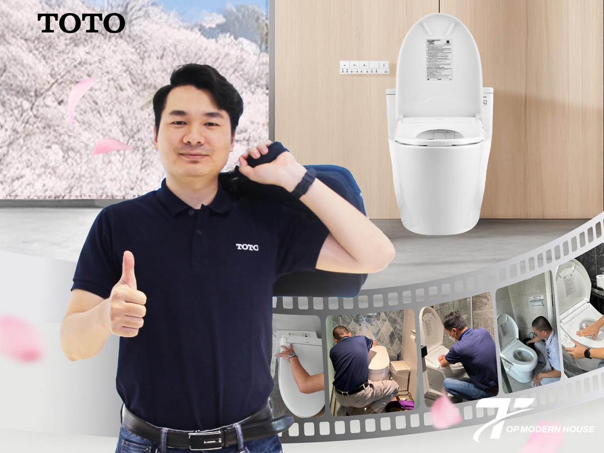 TOTO cam kết bảo hành dài lâu, mang đến sự an tâm tuyệt đối cho người sử dụng.