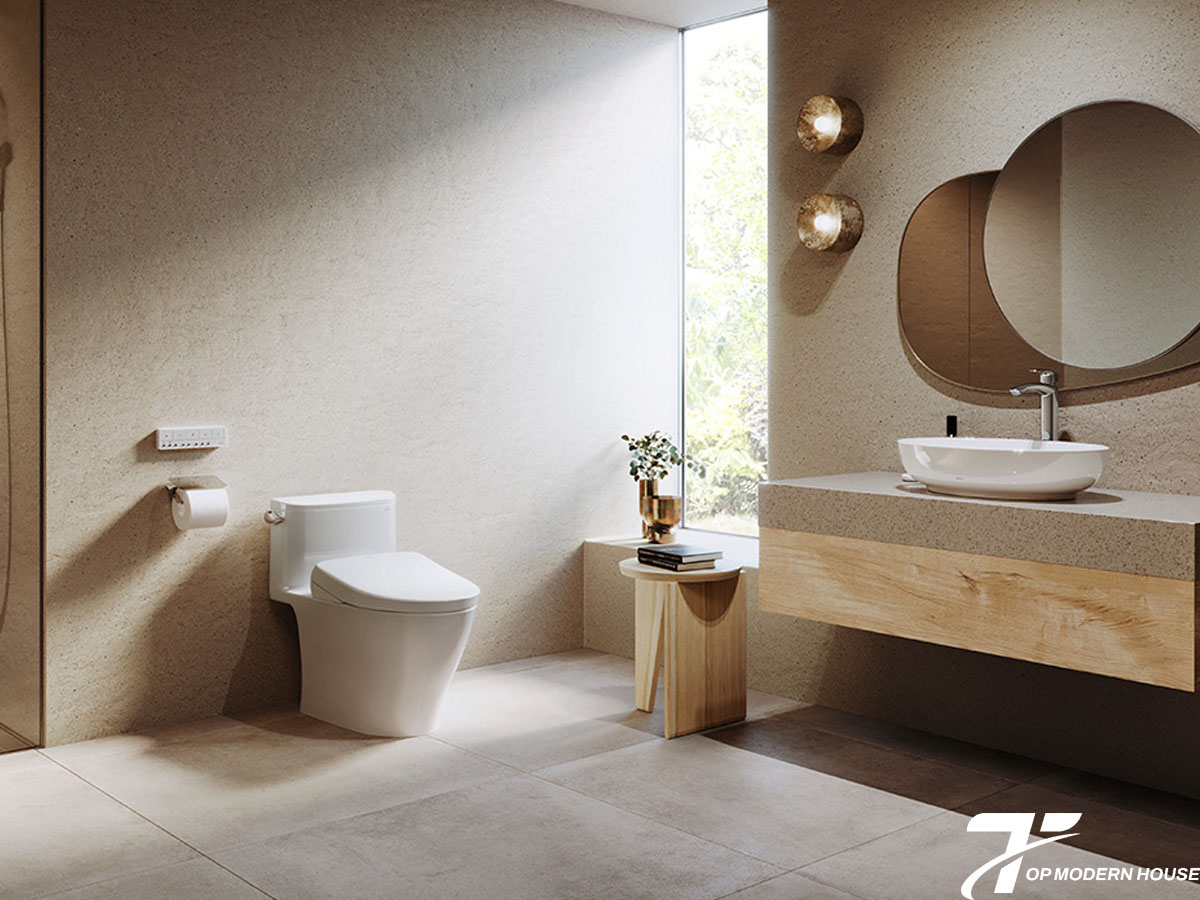 Bồn cầu chất lượng được đánh giá qua lực xả mạnh, tiết kiệm nước, men sứ bền đẹp, dễ vệ sinh và độ bền cao.