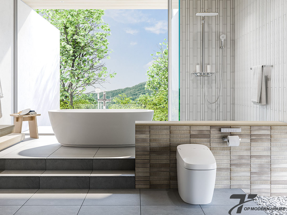 Bồn cầu INAX được ưa chuộng nhờ thiết kế tiện dụng, dễ lắp đặt và mang lại cảm giác thoải mái khi sử dụng.