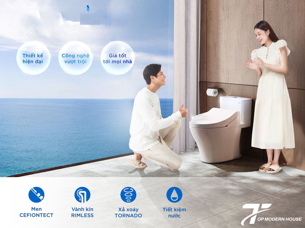 Bồn cầu thông minh TOTO MS857DW16