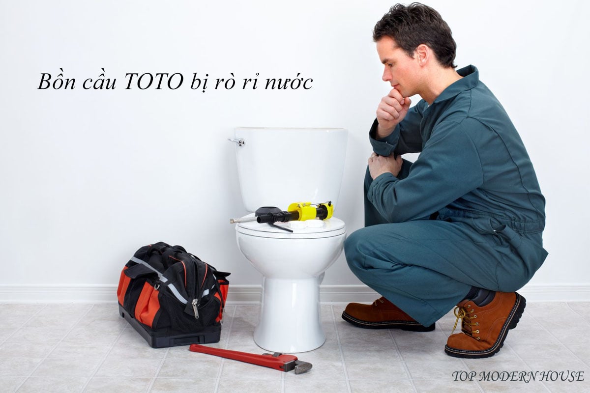 Nguyên nhân khiến bồn cầu TOTO bị rỉ nước