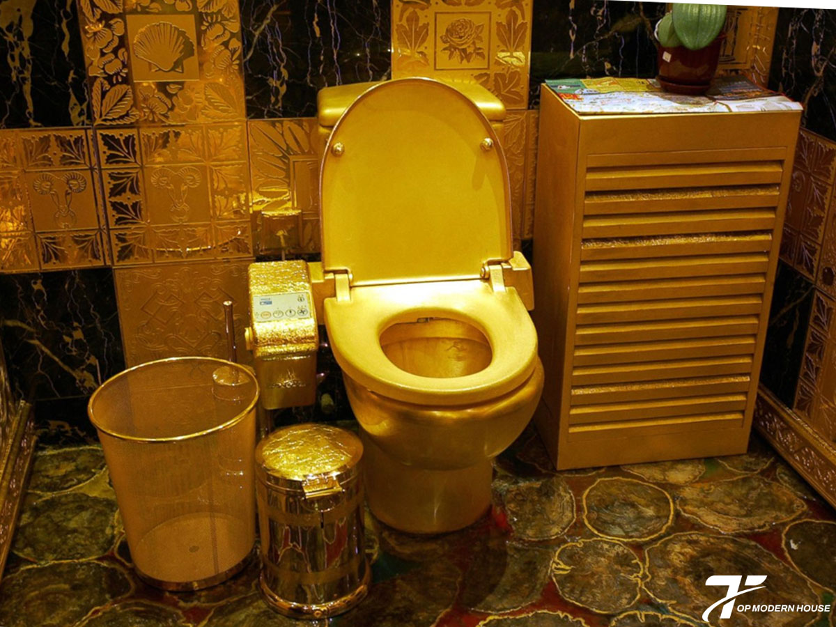 Bồn cầu vàng HANG FUNG GOLD: Biểu tượng xa hoa tột đỉnh