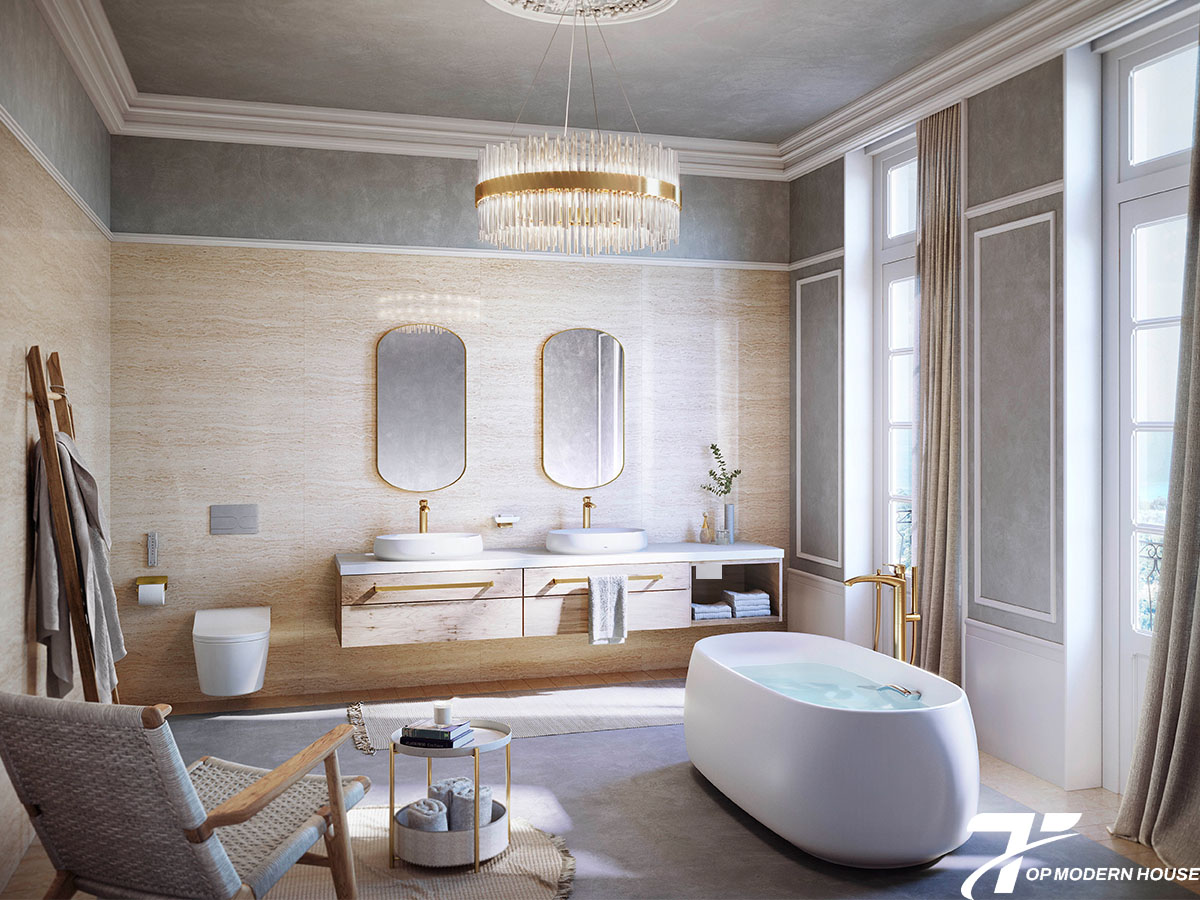 Bồn tắm GALALATO TOTO được làm từ chất liệu đá nhân tạo cao cấp, bền chắc và sang trọng.