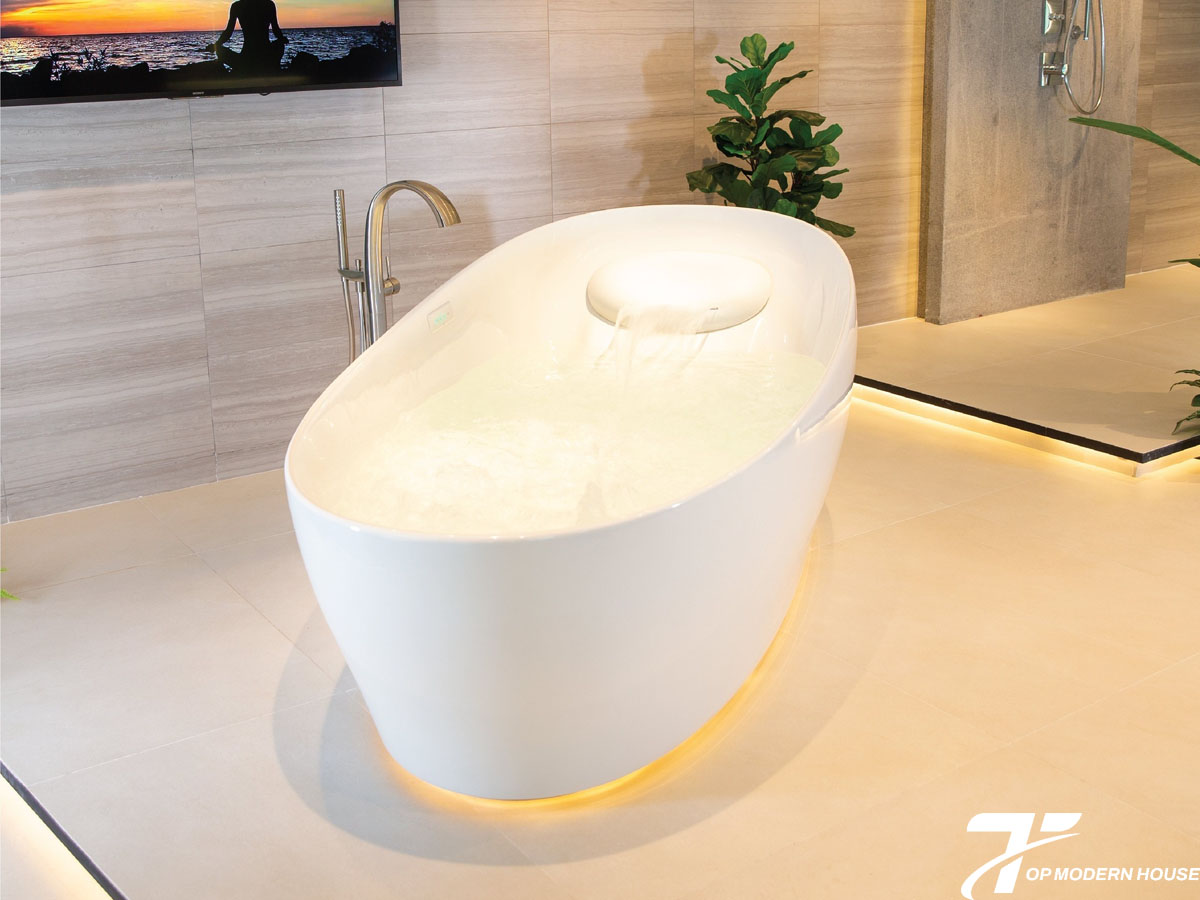bồn tắm đặt sàn massage TOTO PJYD2200PWE