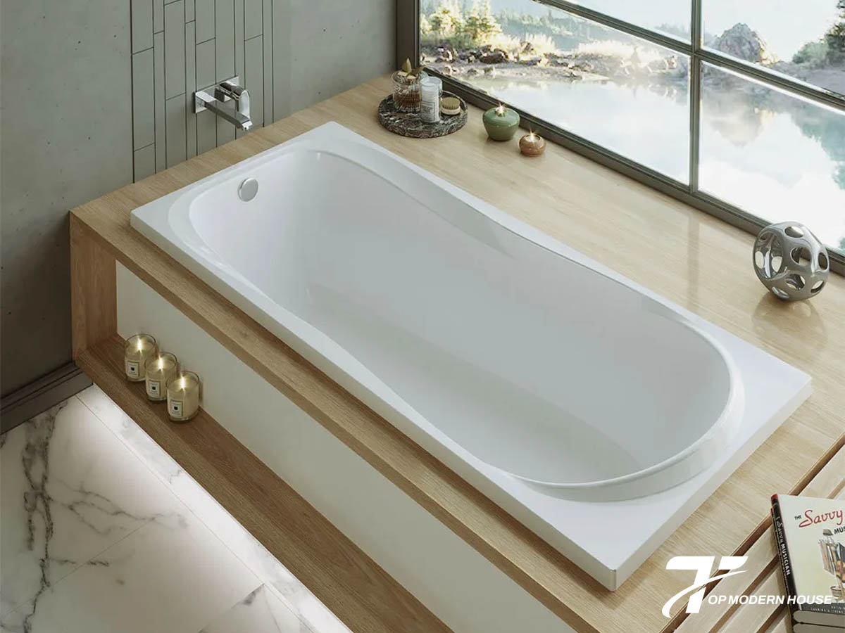 Bồn tắm xây kích thước lớn