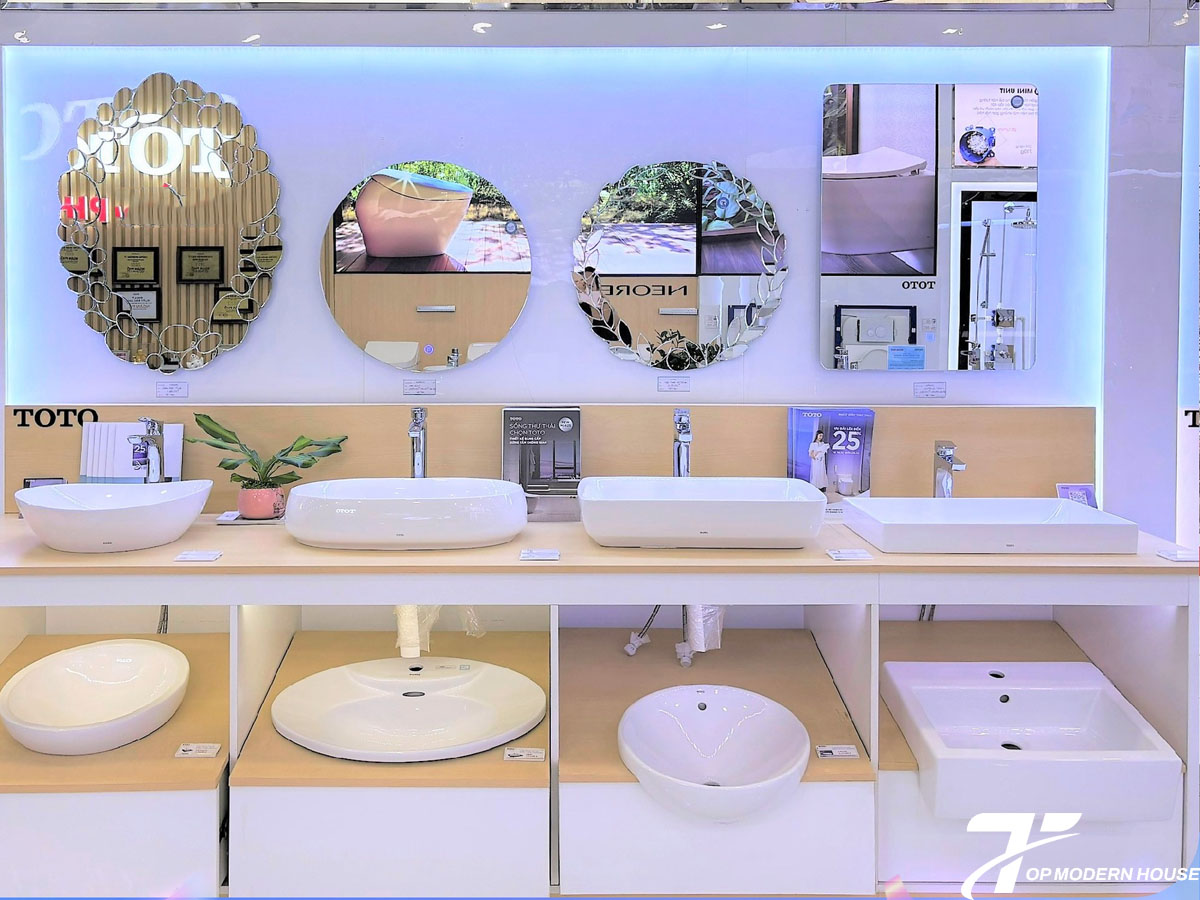 Cập nhập các loại lavabo bán âm TOTO mới nhất, tiện nghi nhất