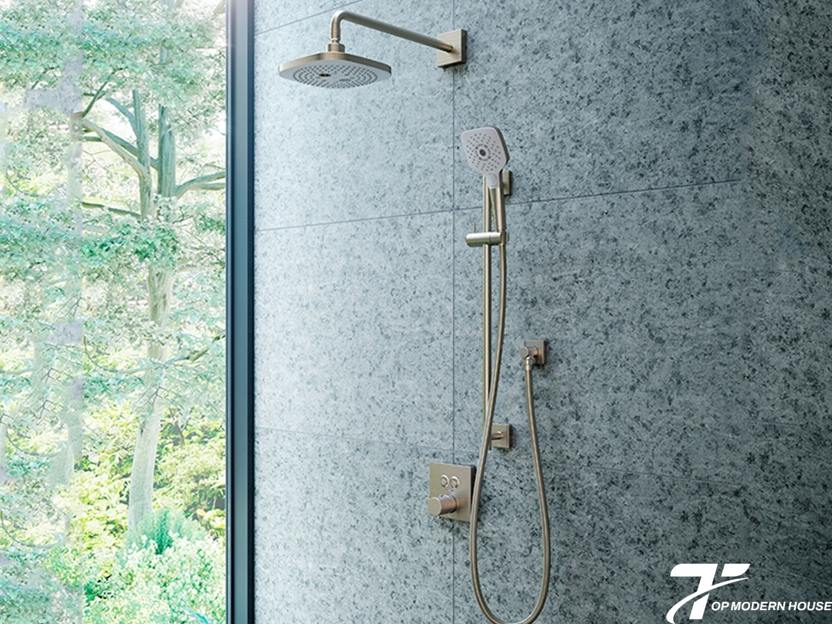 Lắp sen âm tường TOTO đơn giản qua 4 bước: xác định vị trí lắp, đi đường ống và đặt hộp âm, ốp gạch hoàn thiện tường, lắp mặt che và tay sen sau cùng.