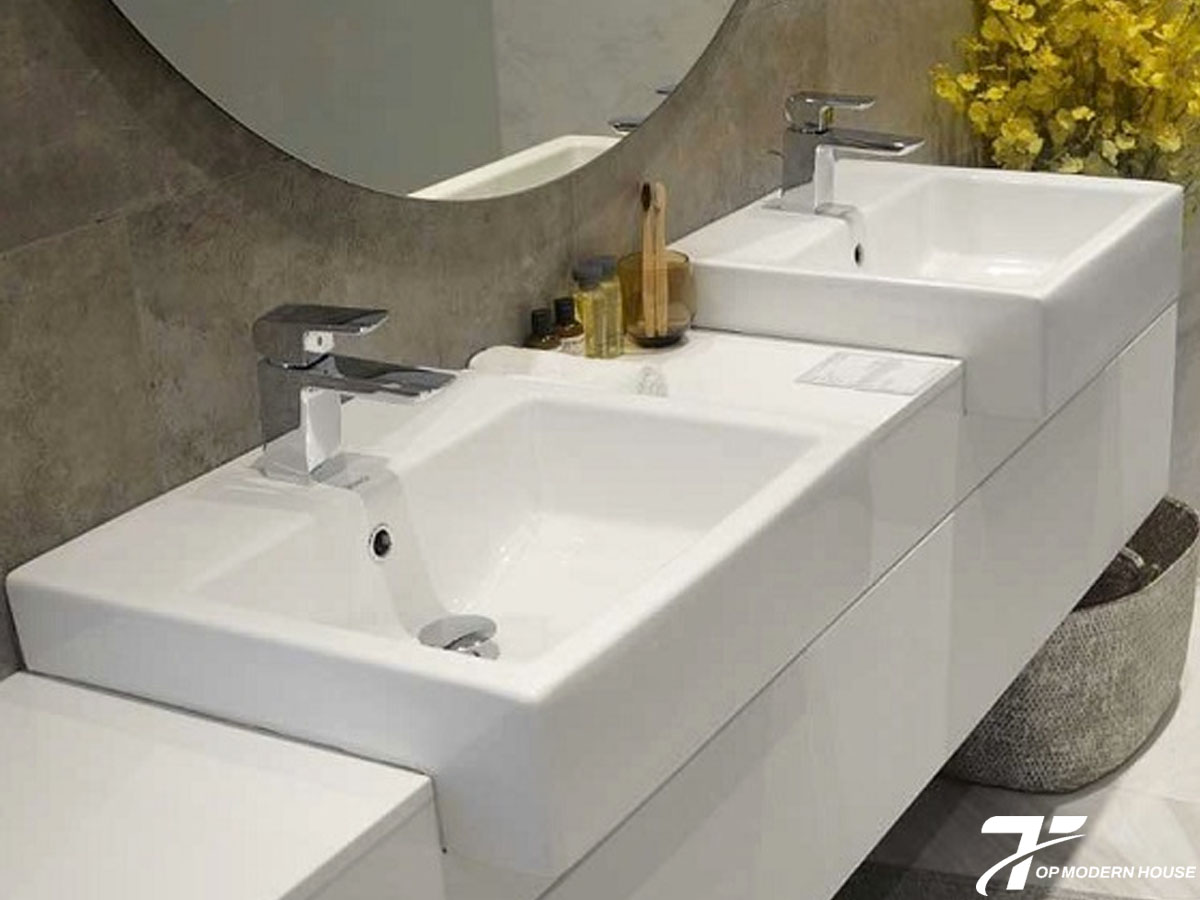 Chậu bán âm bàn TOTO LW647CJWF