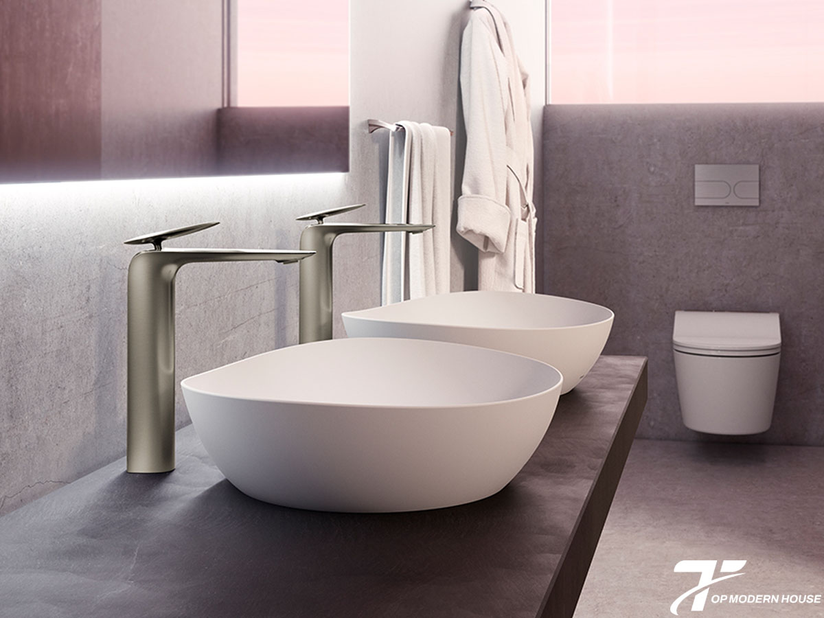 Chậu rửa mặt đặt bàn TOTO LT4704G19