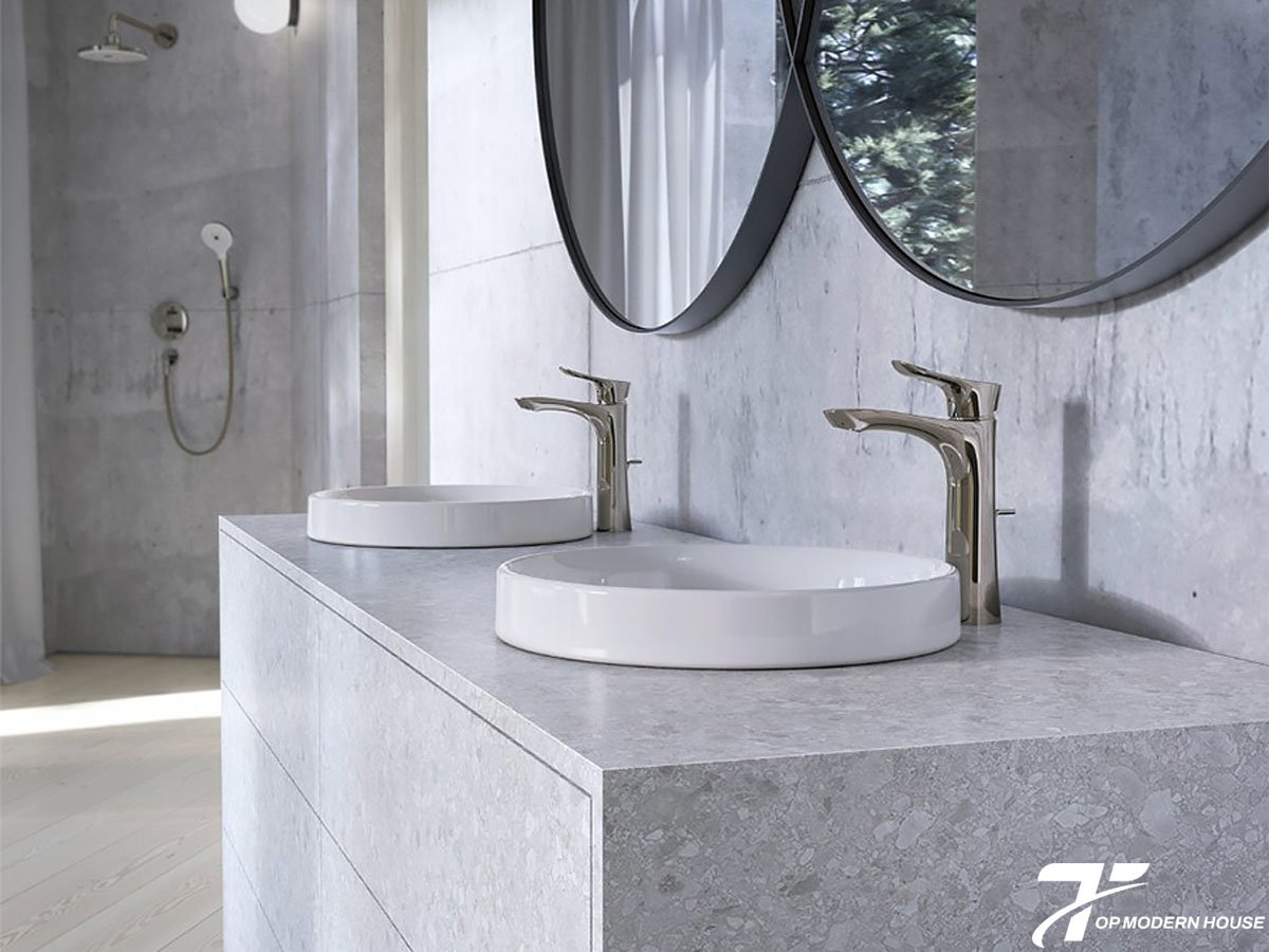 Chậu rửa mặt đặt bàn TOTO LW573JWF
