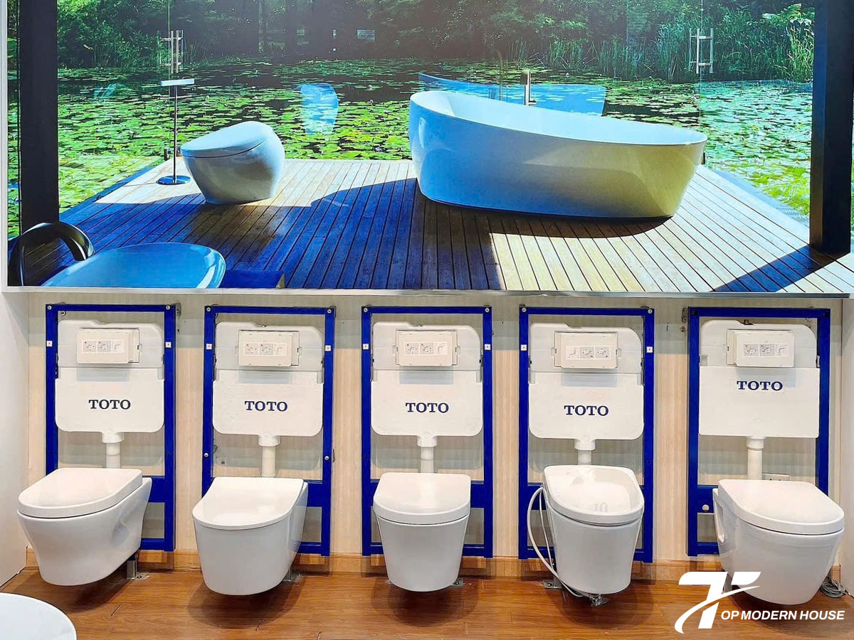 Mua két nước âm tường TOTO tại TOP MODERN HOUSE đảm bảo sản phẩm chính hãng, chất lượng cao và dịch vụ tư vấn chuyên nghiệp.