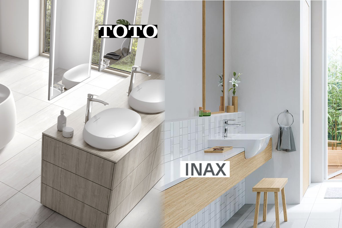 Điểm tương đồng TOTO và INAX?