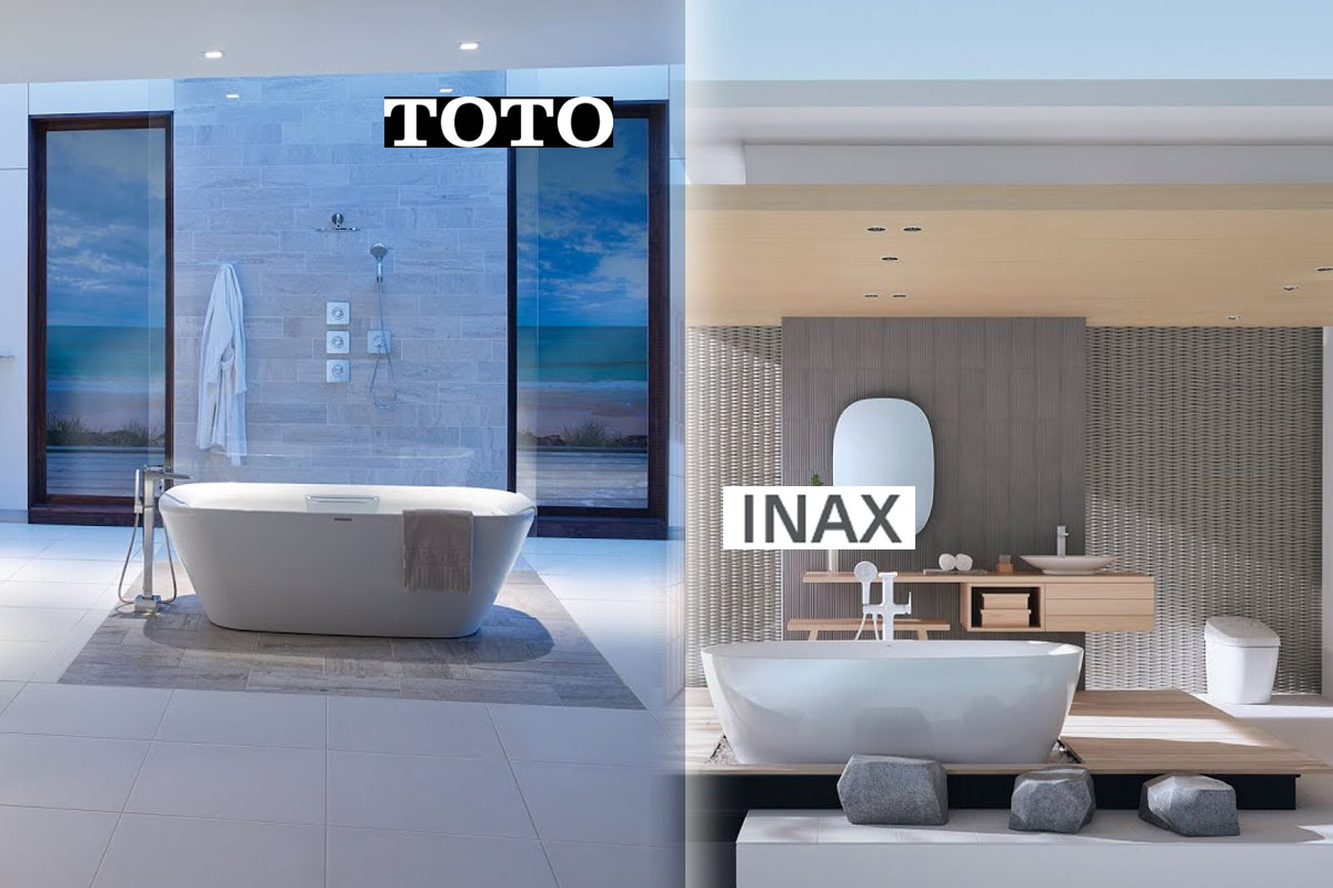 Nên mua thiết bị vệ sinh nào - TOTO hay  INAX ?
