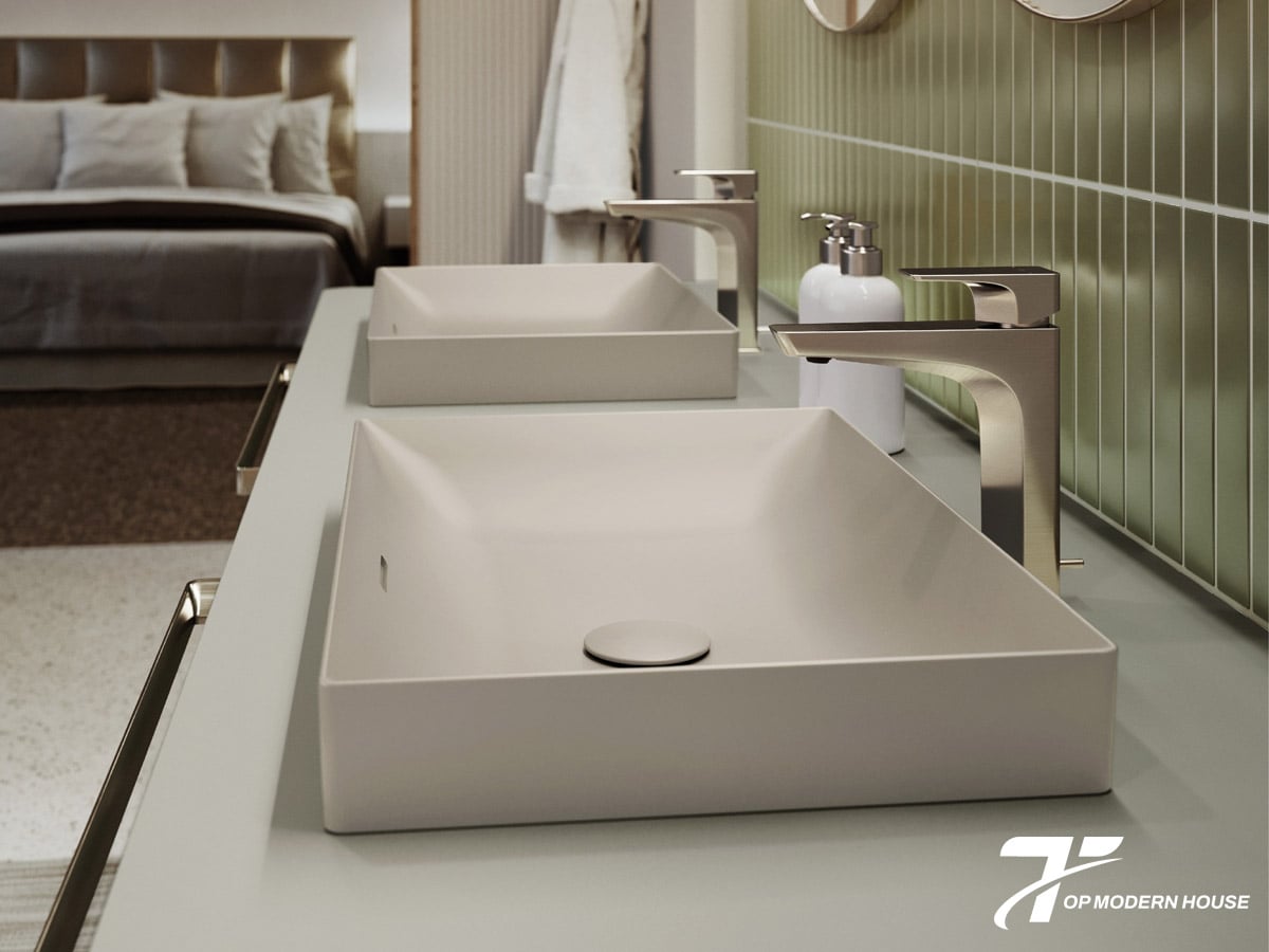 Hướng dẫn lắp đặt chậu rửa lavabo đặt bàn