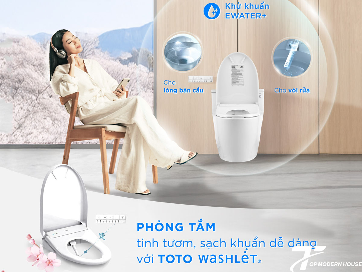 Người tiêu dùng đánh giá bồn cầu điện tử TOTO mang lại trải nghiệm vệ sinh hiện đại, tiện nghi và vượt trội về độ sạch sẽ.