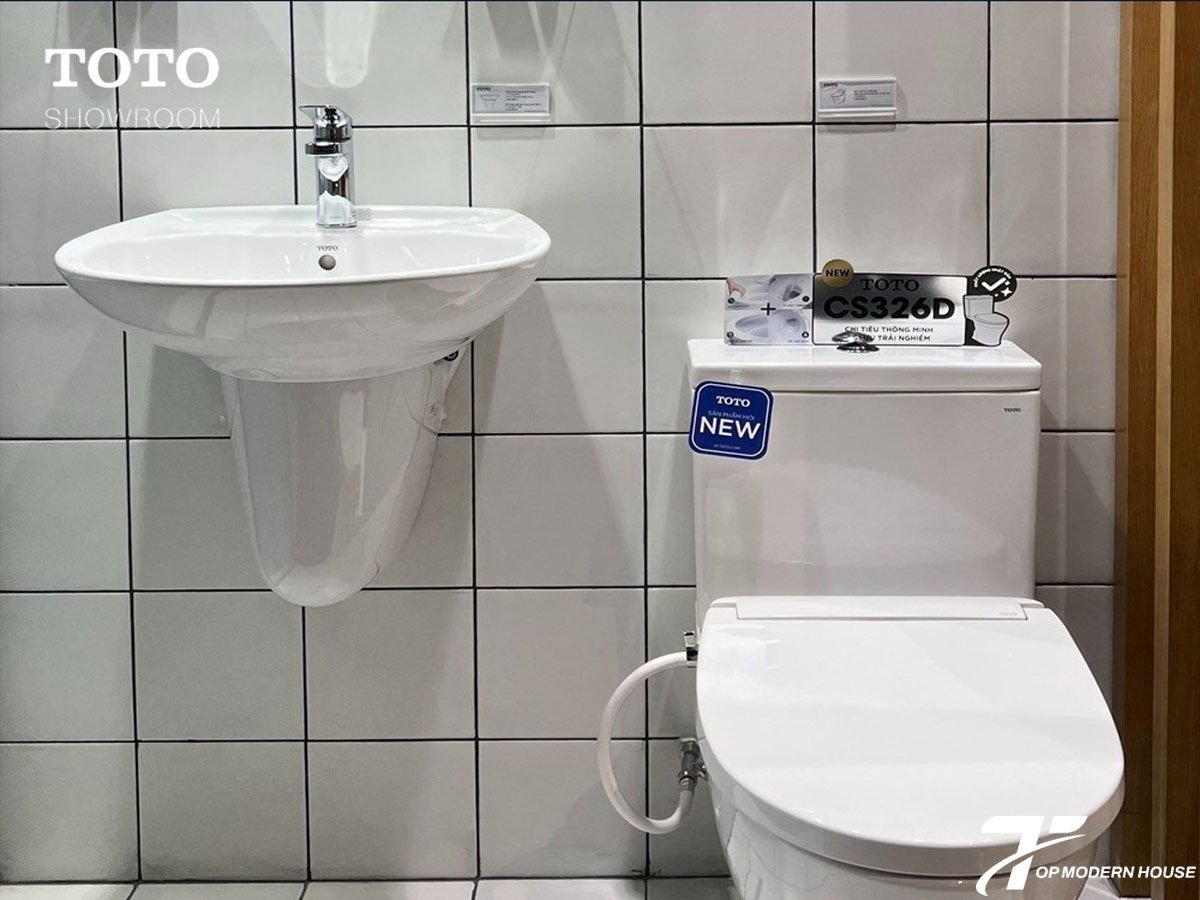 Kích thước chậu rửa mặt treo tường TOTO