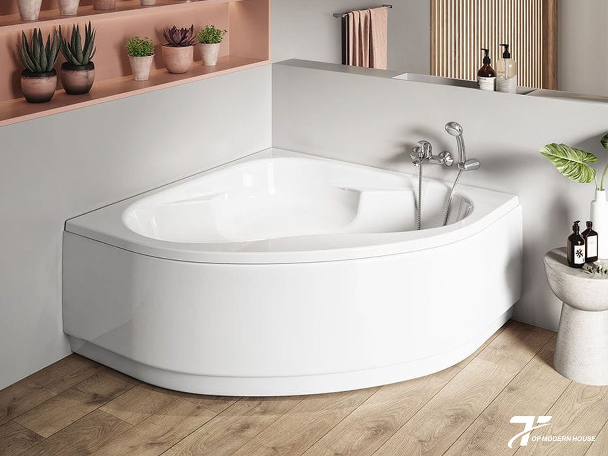 Tìm hiểu các kích thước bồn tắm góc TOTO phổ biến