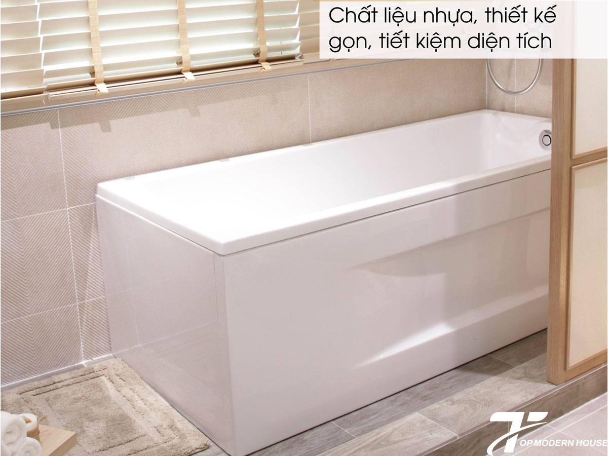 Kích thước bồn tắm nằm TOTO loại nhỏ