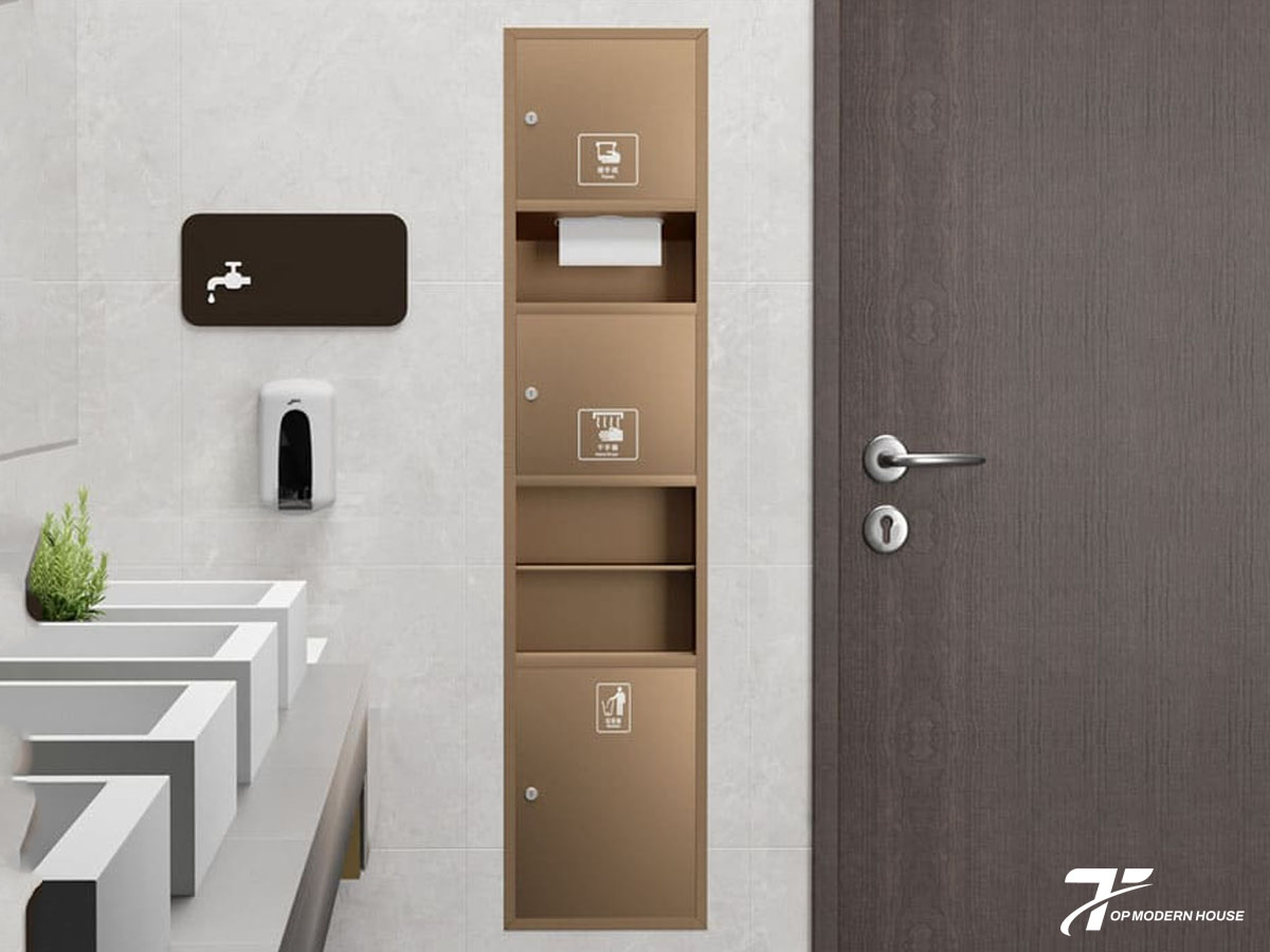 Kích thước máy sấy tay âm tường