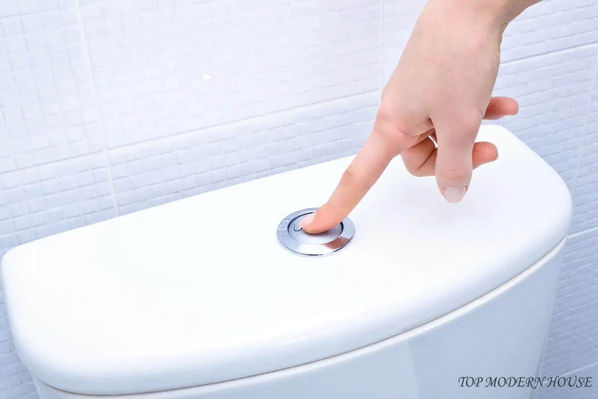 Kiểm tra tình trạng hoạt động của tay gạt xả