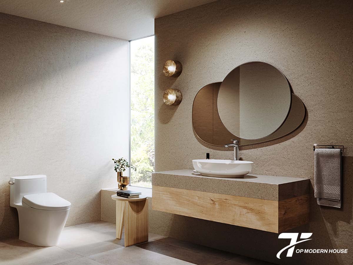 TOTO LT1705 là siêu phẩm lavabo đặt bàn được thiết kế theo phong cách hiện đại, sang trọng