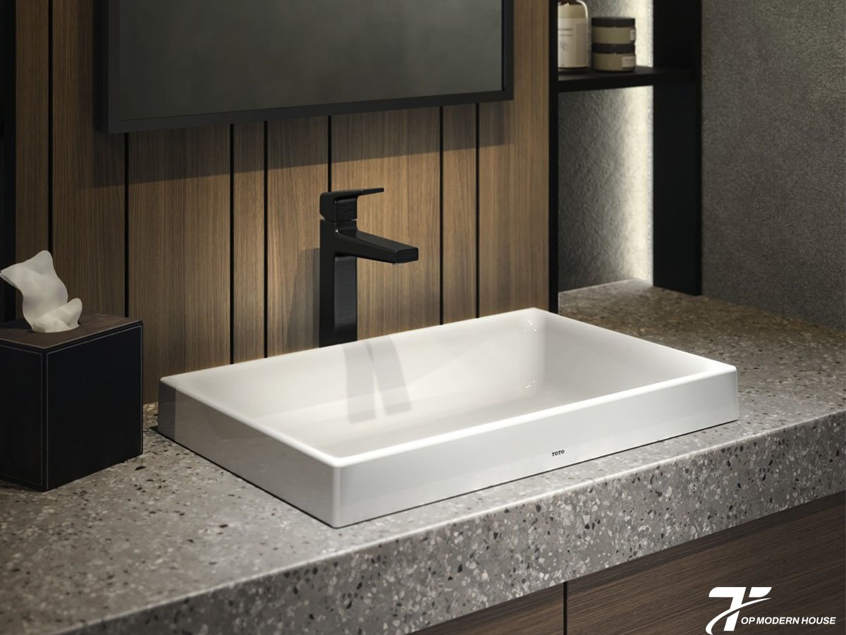 Chậu rửa TOTO đặt bàn nổi bật với thiết kế đa dạng