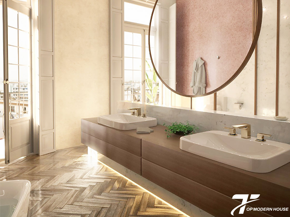 Lavabo dương vành TOTO áp dụng công nghệ tiên tiến