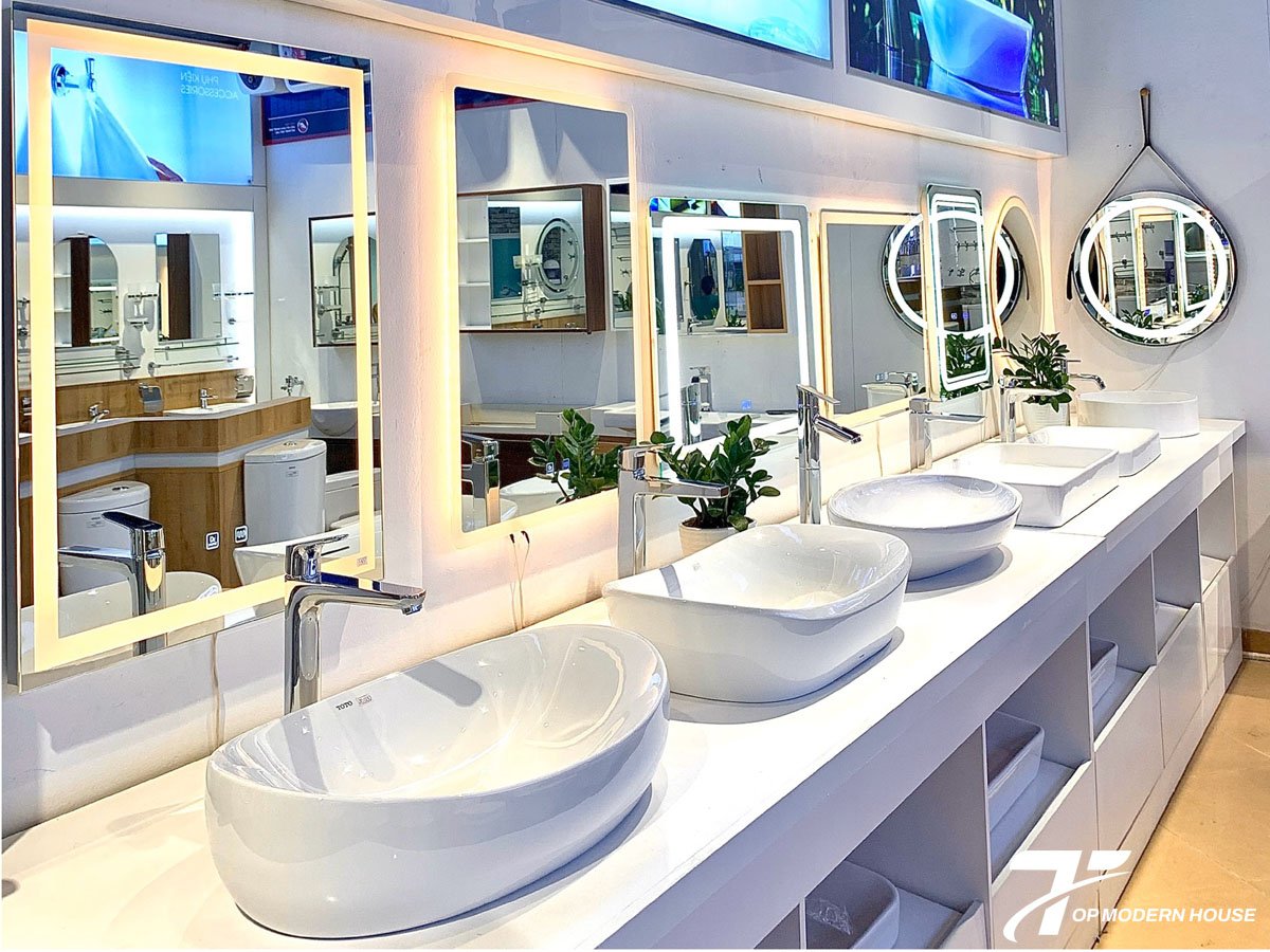Lavabo TOTO có đa dạng mẫu mã