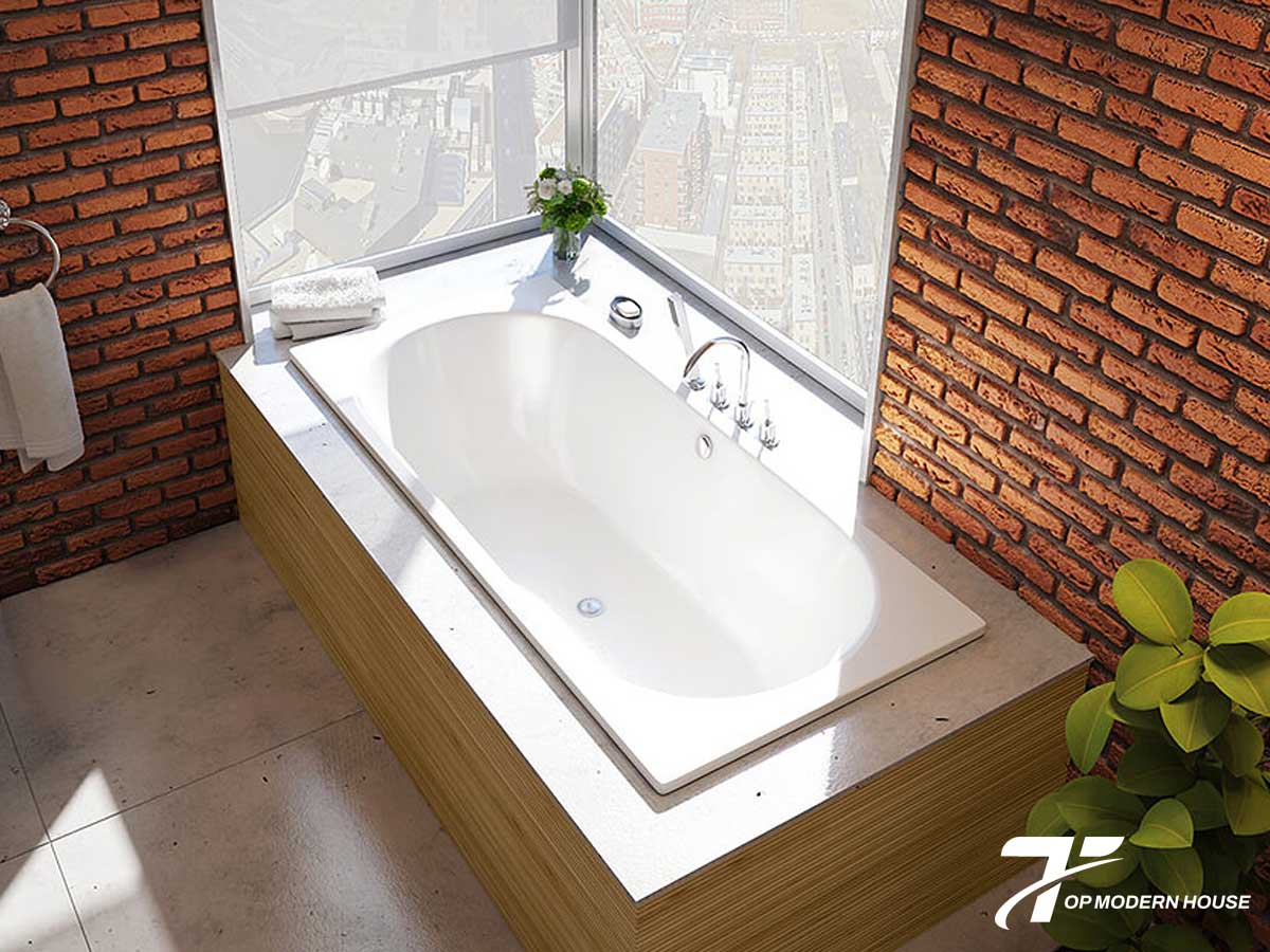 Chọn bồn tắm xây cần lưu ý kích thước phù hợp và vị trí lắp đặt hợp lý.