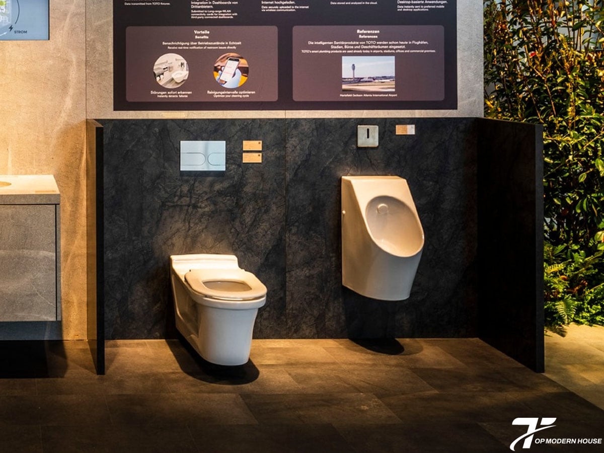 Lắp đặt bồn tiểu nam theo tiêu chuẩn cần lưu ý chiều cao