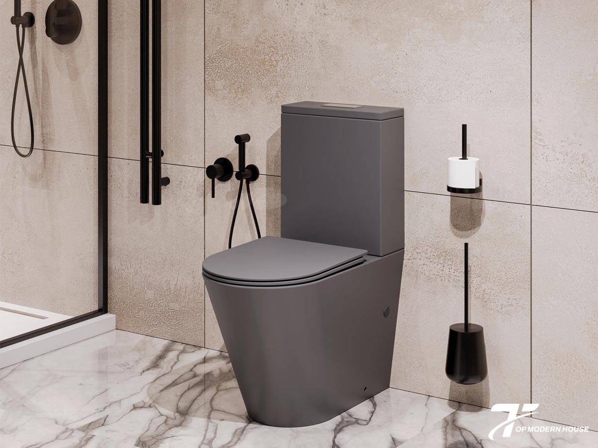 Kinh nghiệm khi chọn mua bồn cầu màu xám chất lượng cao