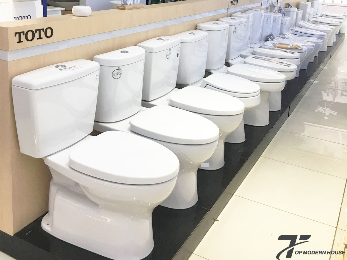 TOP MODERN HOUSE - Địa chỉ cung cấp bồn cầu 2 khối TOTO chính hãng, chiết khấu cao