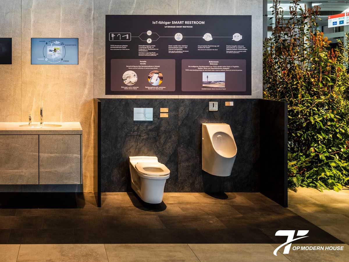 TOP MODERN HOUSE cung cấp và lắp đặt bồn tiểu nam TOTO uy tín