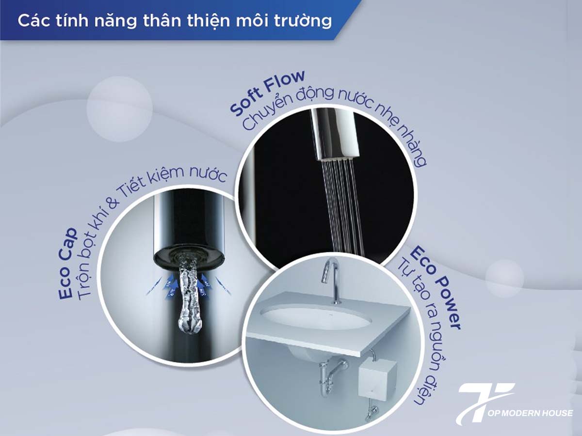 Nên chọn thiết bị vệ sinh có công nghệ tiết kiệm nước để giảm chi phí sử dụng và bảo vệ môi trường.