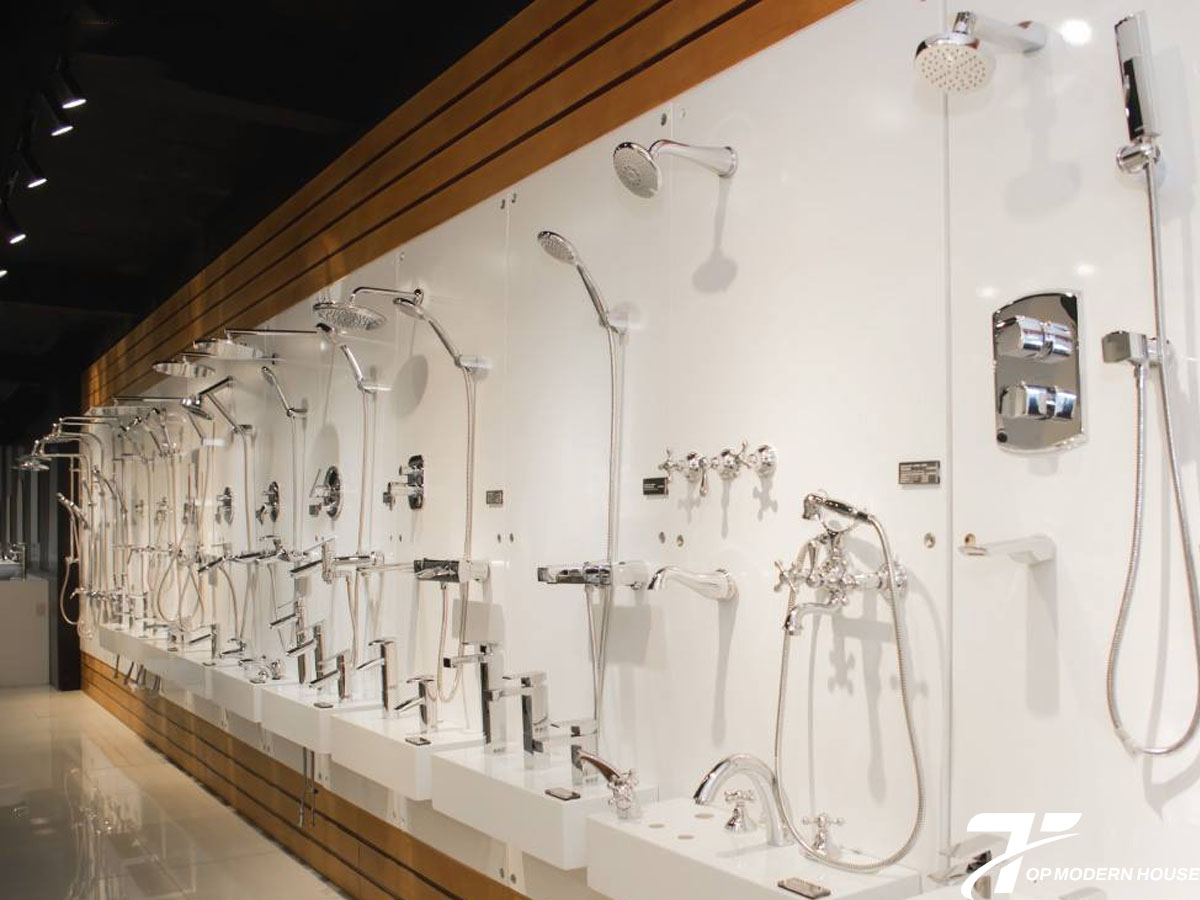 TOP MODERN HOUSE cung cấp vòi xả bồn âm tường TOTO chính hãng