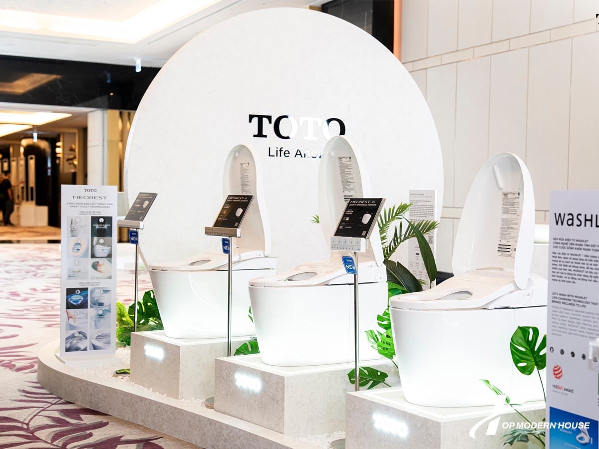 TOP MODERN HOUSE chuyên cung cấp nắp rửa thông minh TOTO chính hãng