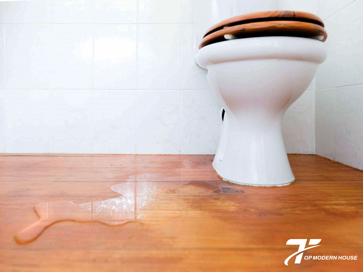 Chi tiết nguyên nhân khiến bồn cầu bị rỉ nước liên tục