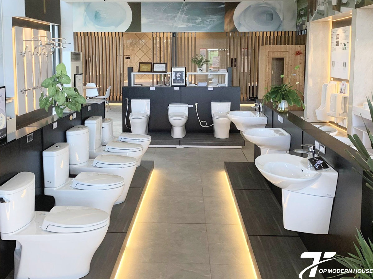 TOP MODERN HOUSE phân phối bồn cầu chính hãng với nhiều ưu đãi hấp dẫn