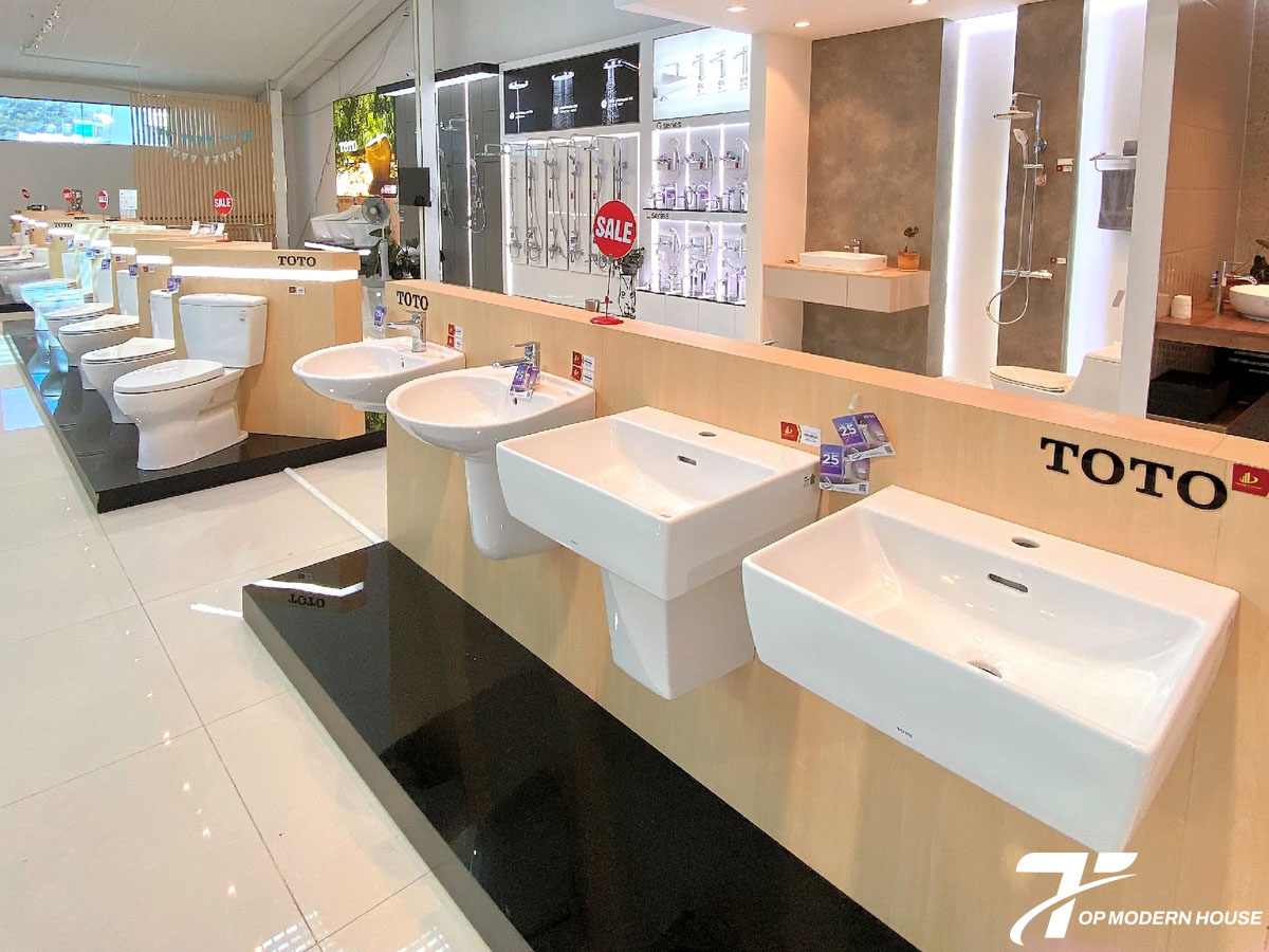 Phân loại chậu treo tường TOTO