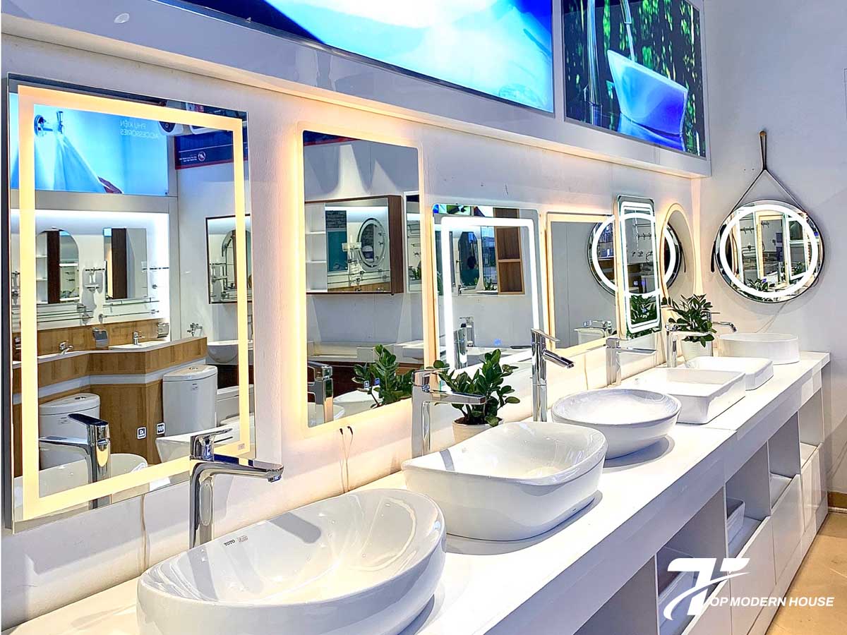 Mua gương nhà tắm đẹp, bền, uy tín tại TOP MODERN HOUSE
